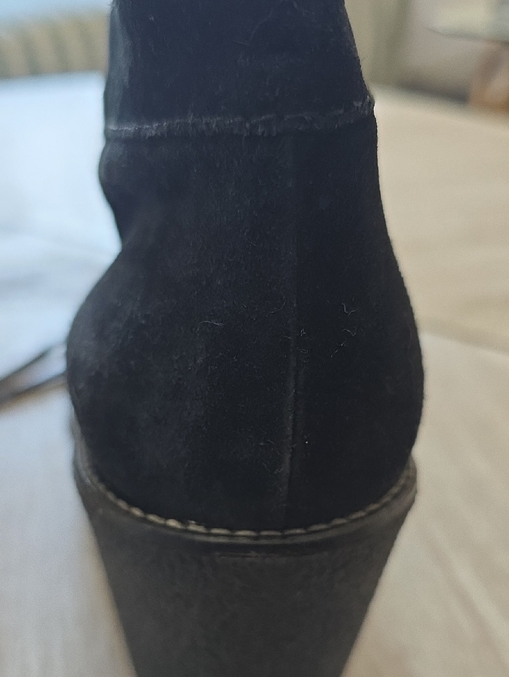 Aquatalia Suede Wedge Ankle Boots - Picture 11 of 11